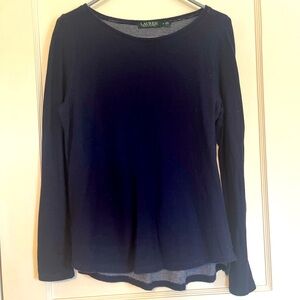 Ralph Lauren Deep Blue Women's Knit Top